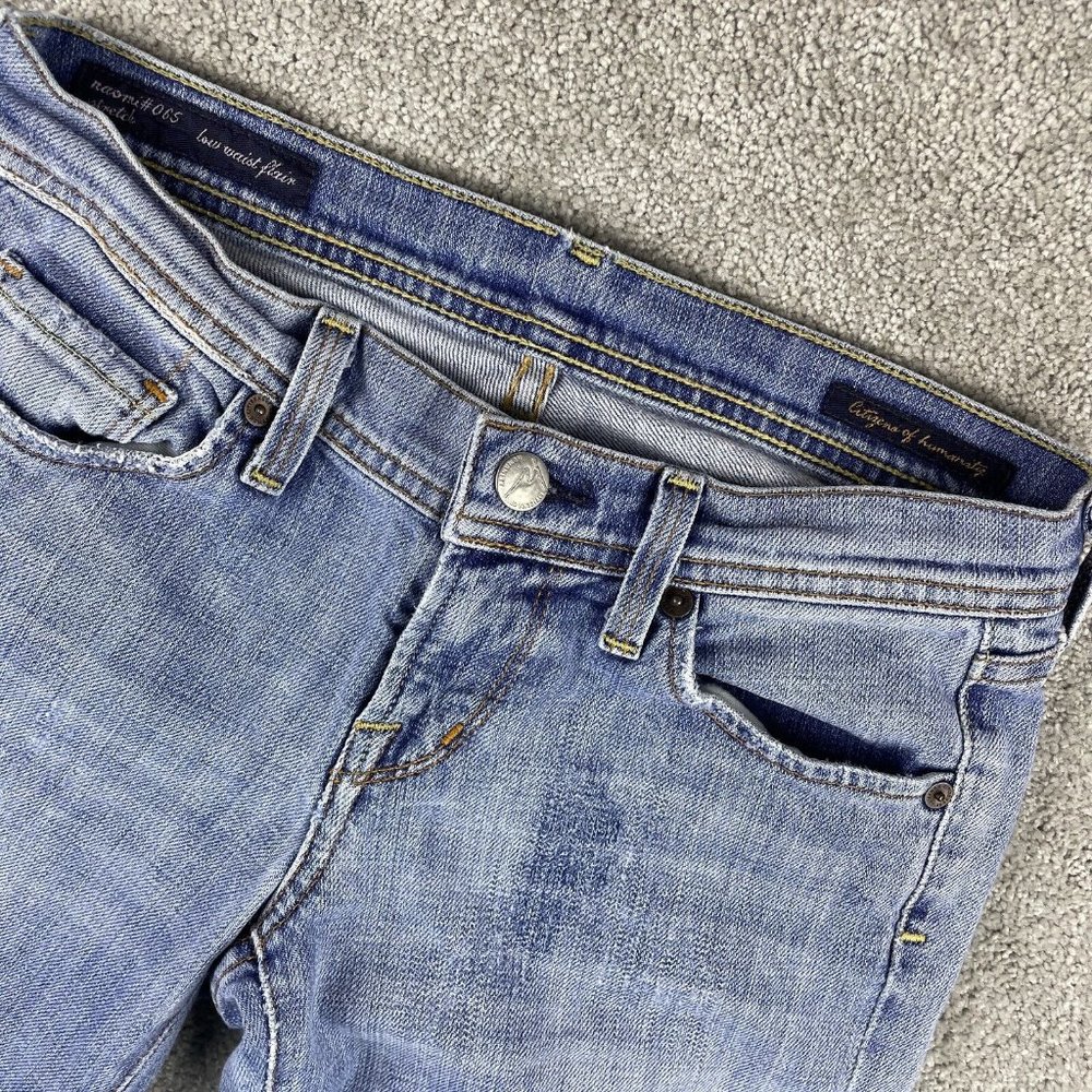 Citizens of Humanity Jerome Dahan Jeans Size 28 Low Rise Crop Flair Distressed